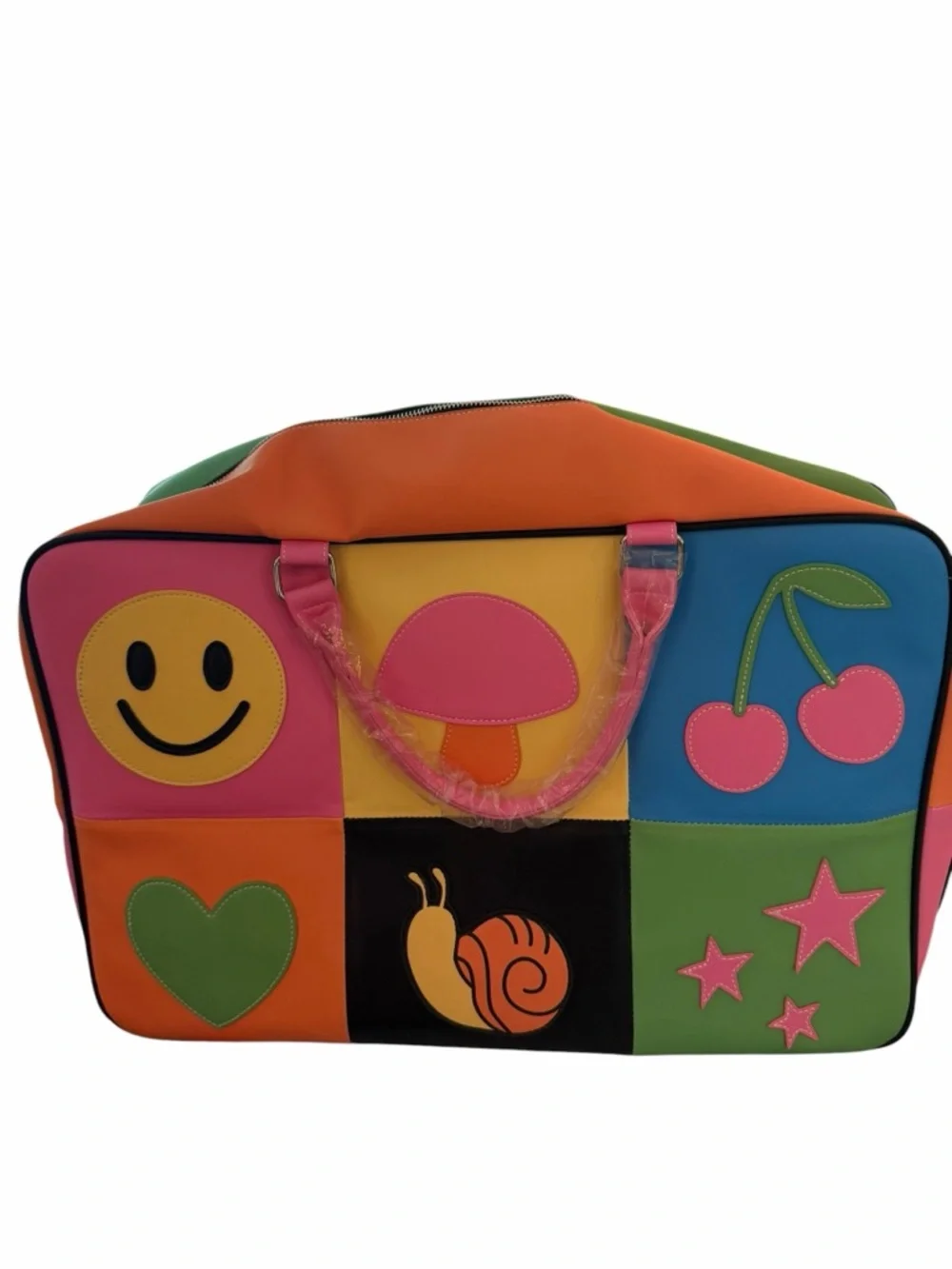 Dolls Kill Multicolor Patchwork happy in my mind full collection - Picture 3 of 6